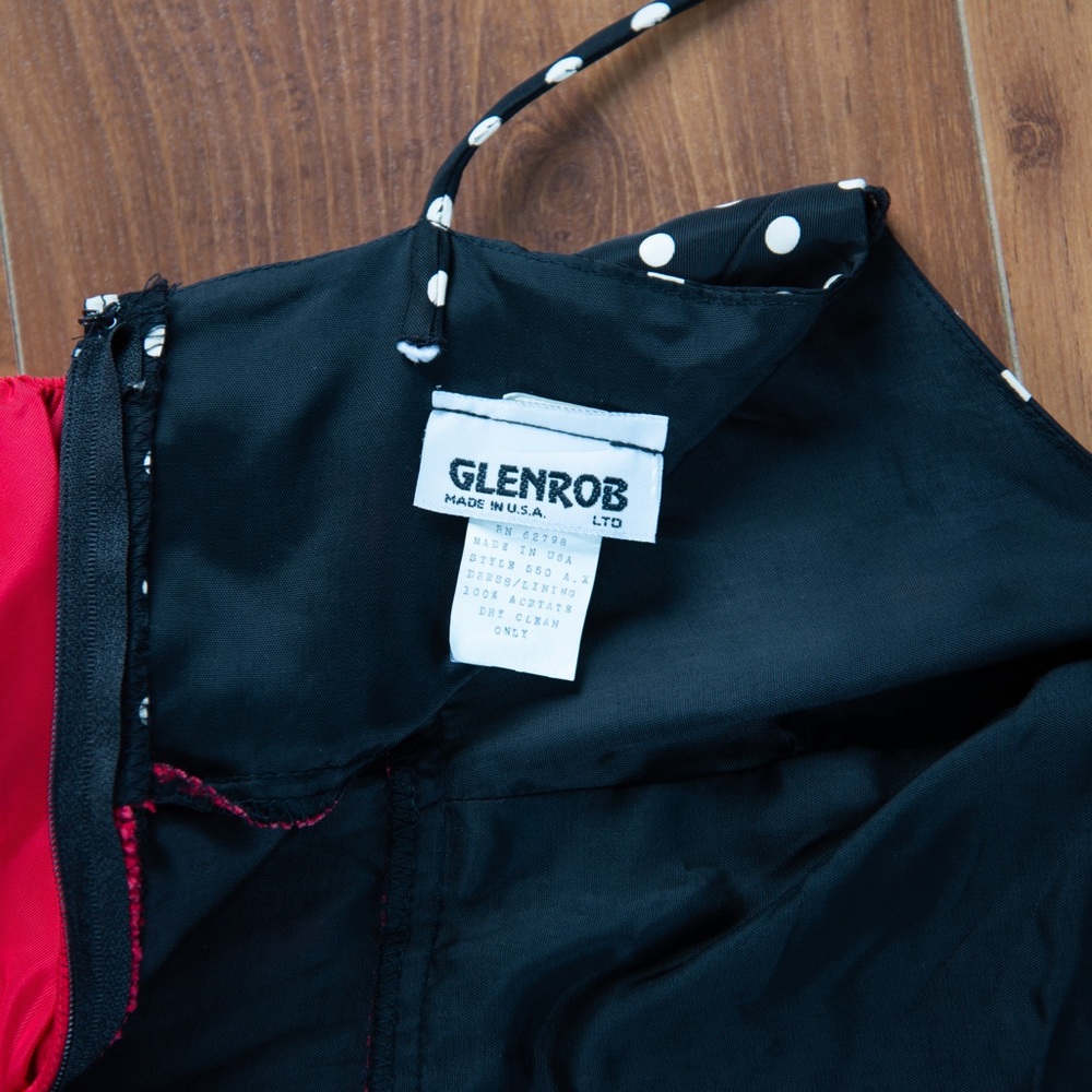 Glenrob 80’s/90’s Pinup Style Union Made Dress - Picture 5 of 8